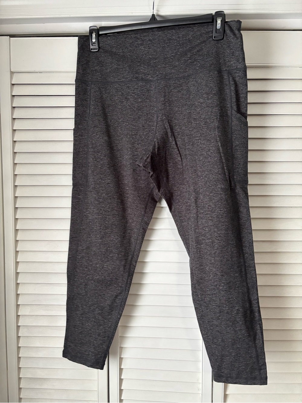 Aerie Offline The Hugger Heather Charcoal Leggings XXL